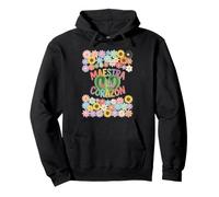 Maestra con Corazón Cactus Floral Teacher Sudadera con Capucha