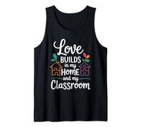 Maestra de educación especial Mamá Aboga Orgullo de inclusión del corazón Camiseta sin Mangas