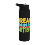 Maestra De Pre Kínder Great Mind Artist Maestra De Stainless Steel Insulated Water Bottle