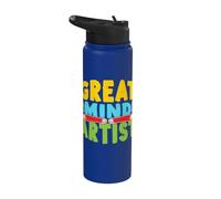 Maestra De Pre Kínder Great Mind Artist Maestra De Stainless Steel Insulated Water Bottle