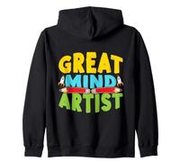 Maestra De Pre Kínder Great Mind Artist Maestra De Sudadera con Capucha