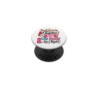 Maestra de Segundo Grado Western Cowgirl Line Dancer PopSockets PopGrip Adhesivo