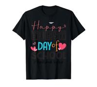 Maestra de Tercer Grado Feliz Primer día de Regreso a la Escuela Camiseta gráfica económica, Hombre, Negro, XL