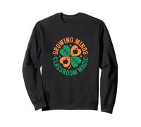 Maestra del Día de San Patricio de Growing Minds Sudadera