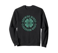 Maestra del Día de San Patricio de Growing Minds Sudadera