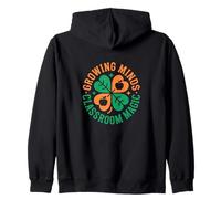 Maestra del Día de San Patricio de Growing Minds Sudadera con Capucha