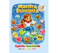 Maestra Principita: Agenda académica 2026-2027 | Edición a color
