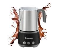 Maestri House Espumador de leche, 500ml Eléctrico 4-en-1, 600W Control táctil inteligente para caliente y frío, función de memoria para café con leche, leche caliente, chocolate caliente con leche