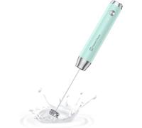 Maestri House Espumador de Leche, Recargable Espumador Leche Electrico con Agitador de Acero Inoxidable, Impermeable Mini Batidor Electrico para Café, matcha, Lattes, capuchino, LunaFro NS