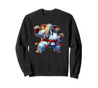 Maestría del Elefante de Karate Sudadera