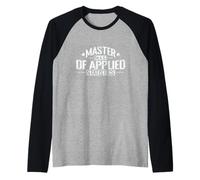 Maestría en Econometría de Estadística Aplicada Camiseta Manga Raglan