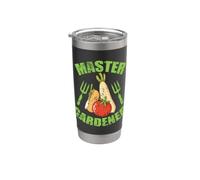 Maestría en el Jardín Maestro Jardinero Vaso térmico de acero inoxidable de doble pared