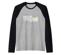 Maestría en Estadística Aplicada (M.A.S.) Camiseta Manga Raglan