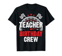 Maestro Birthday Crew Racing Fun Celebraciones del conductor Camiseta
