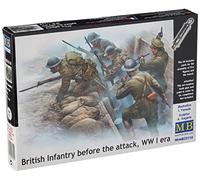 Maestro Box mB35114-1/35 Infantería británica Antes del Ataque, era de la Primera Guerra Mundial