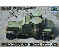 Maestro Box MB72008-1/72 British Armoured Car, Austin, MK IV, época de la Primera Guerra Mundial