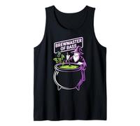 Maestro Cervecero del Diseño de Bass Wizard Camiseta sin Mangas