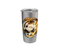 Maestro de Aikido Irimi Nage Vaso térmico de acero inoxidable de doble pared