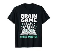 Maestro de ajedrez del Juego cerebr Camiseta gráfica económica
