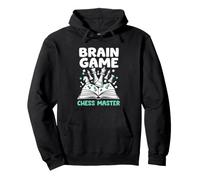 Maestro de ajedrez del Juego cerebr Sudadera con Capucha