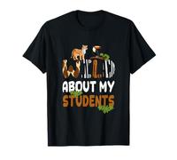 Maestro de Animales del zoológico Salvaje sobre mis Estudiantes Zookeeper Camiseta