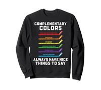 Maestro de Arte Teoría del Color Colores Complementarios Lápiz Humor Sudadera