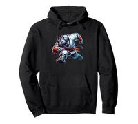 Maestro de Artes Marciales Rhino Warrior Sudadera con Capucha