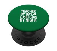 Maestro De Día Duende De Noche Divertido PopSockets PopGrip Adhesivo