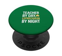 Maestro De Día Duende De Noche Divertido PopSockets PopGrip Adhesivo