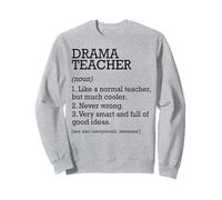 Maestro de Drama Definición de Trabajo Personalizado Divertido Sudadera