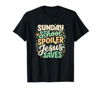 Maestro de Escuela Dominical Jesús Salva Estudio bíblico Camiseta
