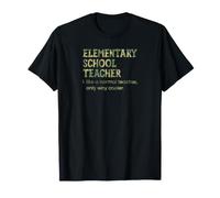 Maestro de Escuela Primaria como Maestro Normal Camiseta
