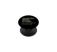 Maestro de Escuela Primaria como Maestro Normal PopSockets PopGrip Adhesivo