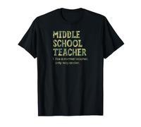 Maestro de Escuela Secundaria como un Maestro Normal Solo Camino más Fresco Camiseta