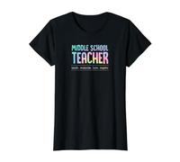 Maestro de Escuela Secundaria Enseña Motivar Amor Inspirar Enseñanza Camiseta gráfica económica, Mujer, Negro, XL