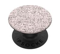 Maestro de fórmula de ecuación matemática y física matemática PopSockets PopGrip Adhesivo