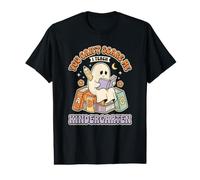 Maestro de jardín de Infantes You Cant Scare Me Halloween Ghost Camiseta gráfica económica