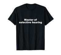 Maestro De La Audiencia Selectiva Divertido Camiseta