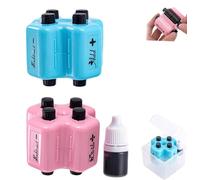 Maestro de matemáticas 4 en 1 rodillo de sello de matemáticas, juguete educativo y herramientas de aprendizaje para división de multiplicación de suma y resta dentro de 100, dispositivo de mejora