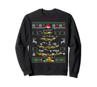 Maestro de matemáticas Árbol de Navidad Suéter feo Christmath Geometry Sudadera
