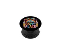 Maestro de Preescolar Aprendizaje Temprano Héroe Diversión Aula PopSockets PopGrip Adhesivo