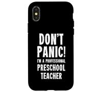 Maestro de Preescolar Carcasa para iPhone X/XS