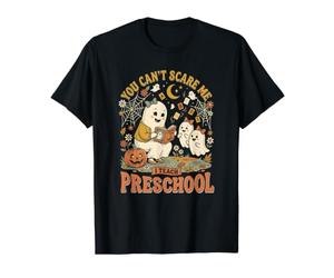 Maestro de Preescolar No Puedes Asustarme Fantasma Espeluznante Camiseta gráfica económica