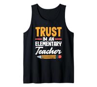 Maestro de primaria confía en que soy un educador Camiseta sin Mangas