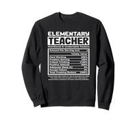 Maestro de Primaria Trabajando Duro Pensamiento Crítico Badass Sudadera