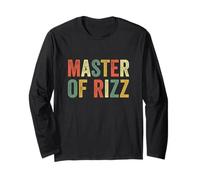 Maestro De Rizz Gen Z Argot Rizzing Rizzler Meme Divertido #Rizz Manga Larga