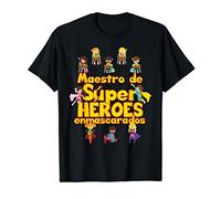 Maestro de super heroes enmascarados - profesor de español Camiseta