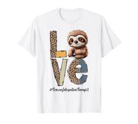 Maestro de Terapeuta de Integración Sensorial de Perezosos Regreso Camiseta