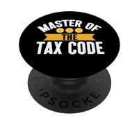 Maestro del Consultor Fiscal del Código Tributario PopSockets PopGrip Adhesivo