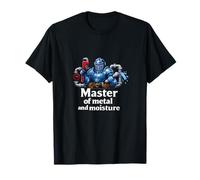 Maestro del Metal y la Humedad Plomero Pun Knight Art Camiseta